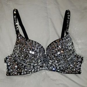 Shiney sparkly festival BRA Top